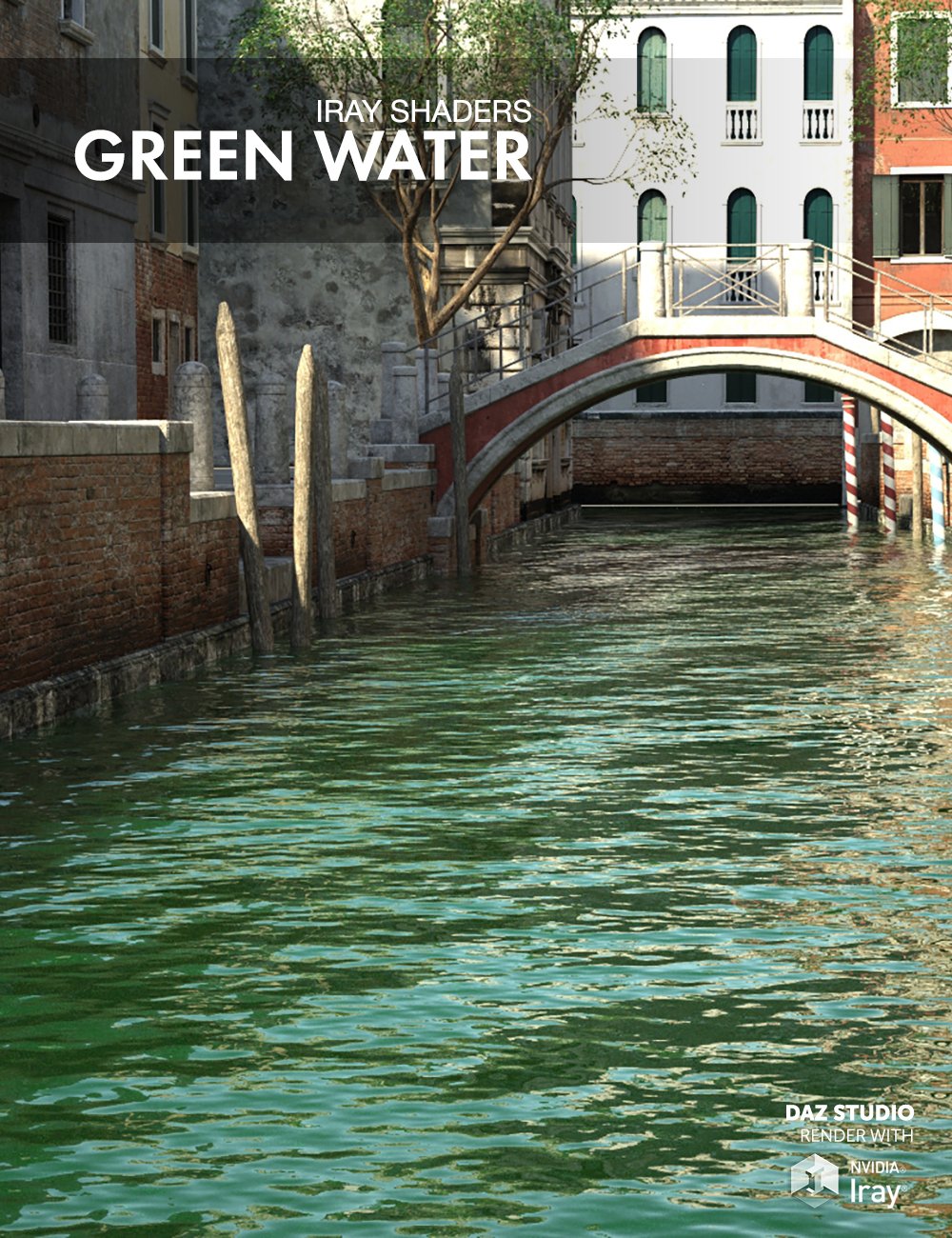 Green Water - Iray Shaders by: Dimidrol, 3D Models by Daz 3D