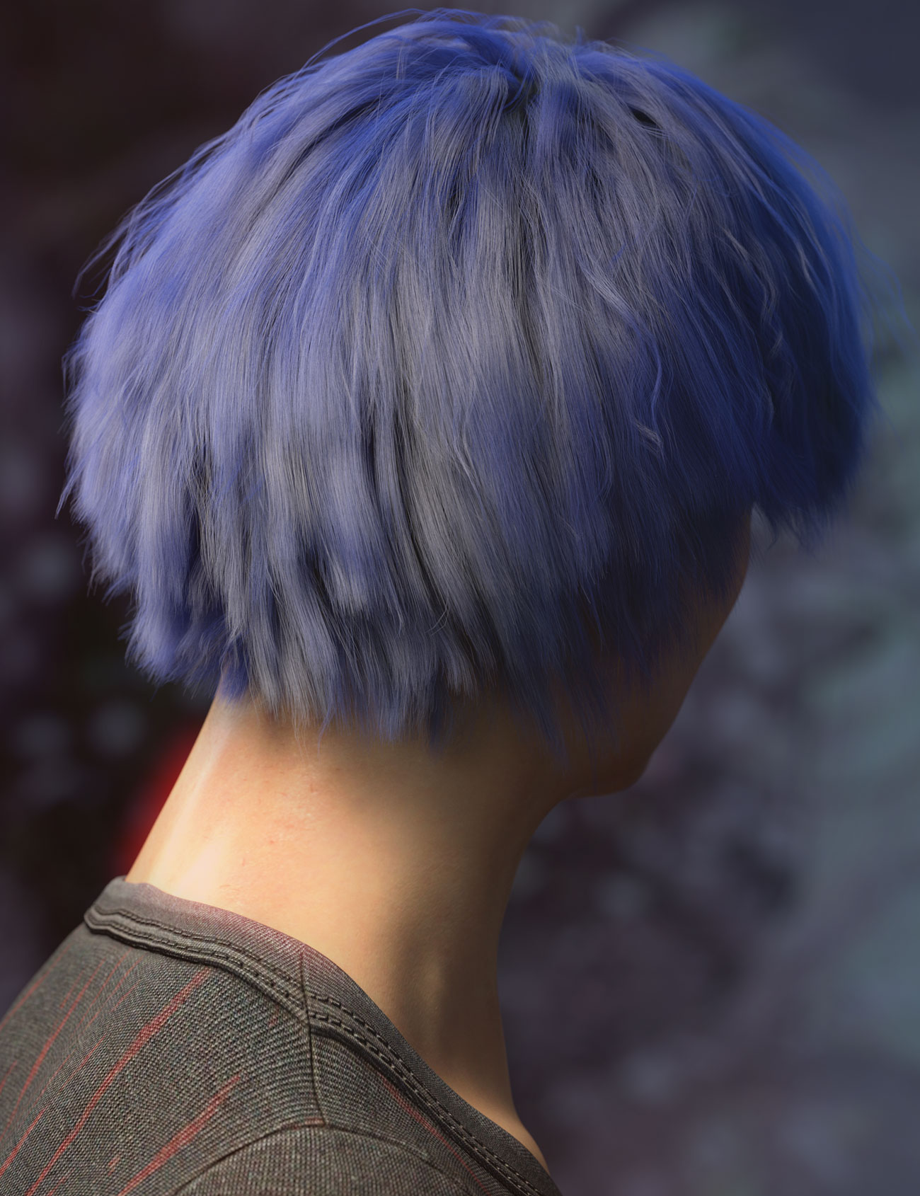 dForce Navarro Hair for Genesis 8 and 8.1 by: AprilYSH, 3D Models by Daz 3D