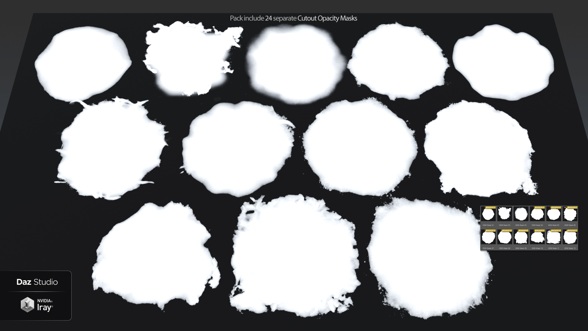 Ground Decal Materials Ground Decal Materials by: Andrey Pestryakov, 3D Models by Daz 3D