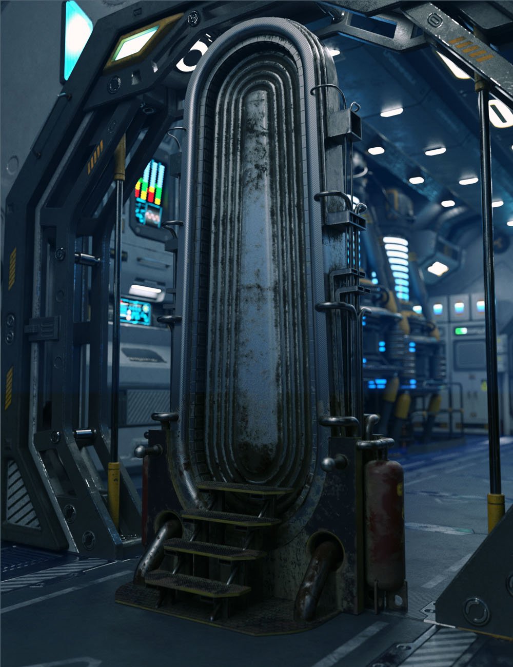 Sci-Fi Essentials Teleportation Gate Sci-Fi Essentials Teleportation Gate by: ForbiddenWhispersDavid Brinnen, 3D Models by Daz 3D