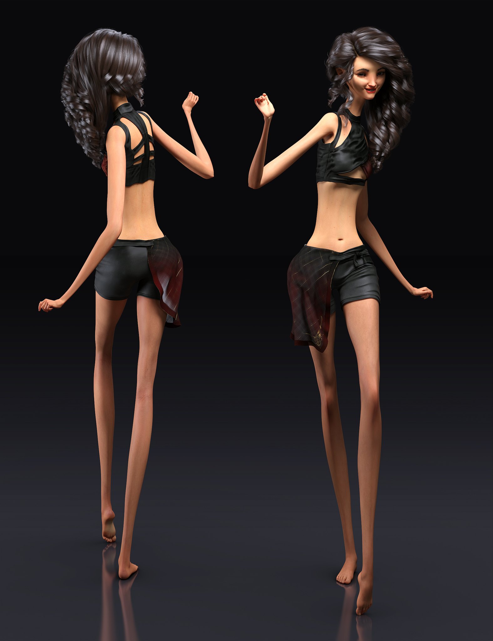 SSY Spindle Fae for Genesis 8.1 Female by: SickleyieldSade, 3D Models by Daz 3D
