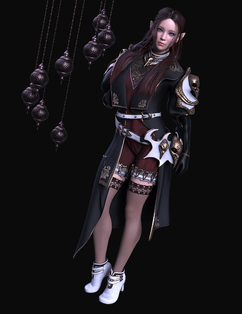 dForce Crow Priestess Fantasy Outfit for Genesis 8 and 8.1 Females dForce Crow Priestess Fantasy Outfit for Genesis 8 and 8.1 Females by: Val3dart, 3D Models by Daz 3D