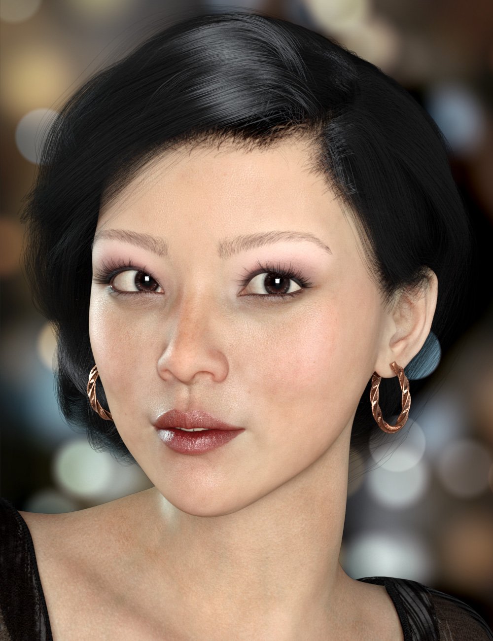 Hoop Earrings Classic Style for Genesis 8 and 8.1 Females Hoop Earrings Classic Style for Genesis 8 and 8.1 Females by: esha, 3D Models by Daz 3D