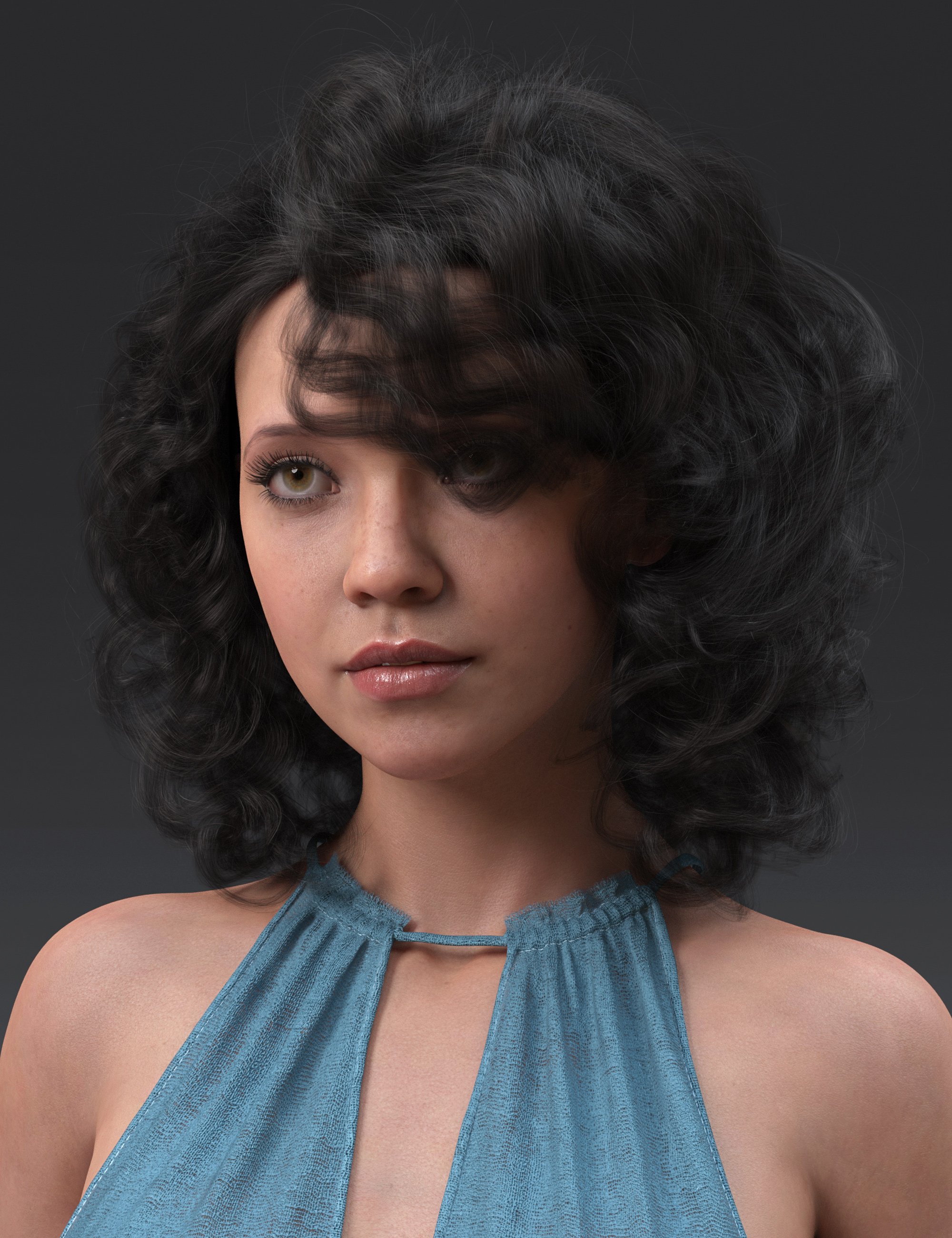 2022-04 Hair for Genesis 8 and 8.1 Females by: outoftouch, 3D Models by Daz 3D