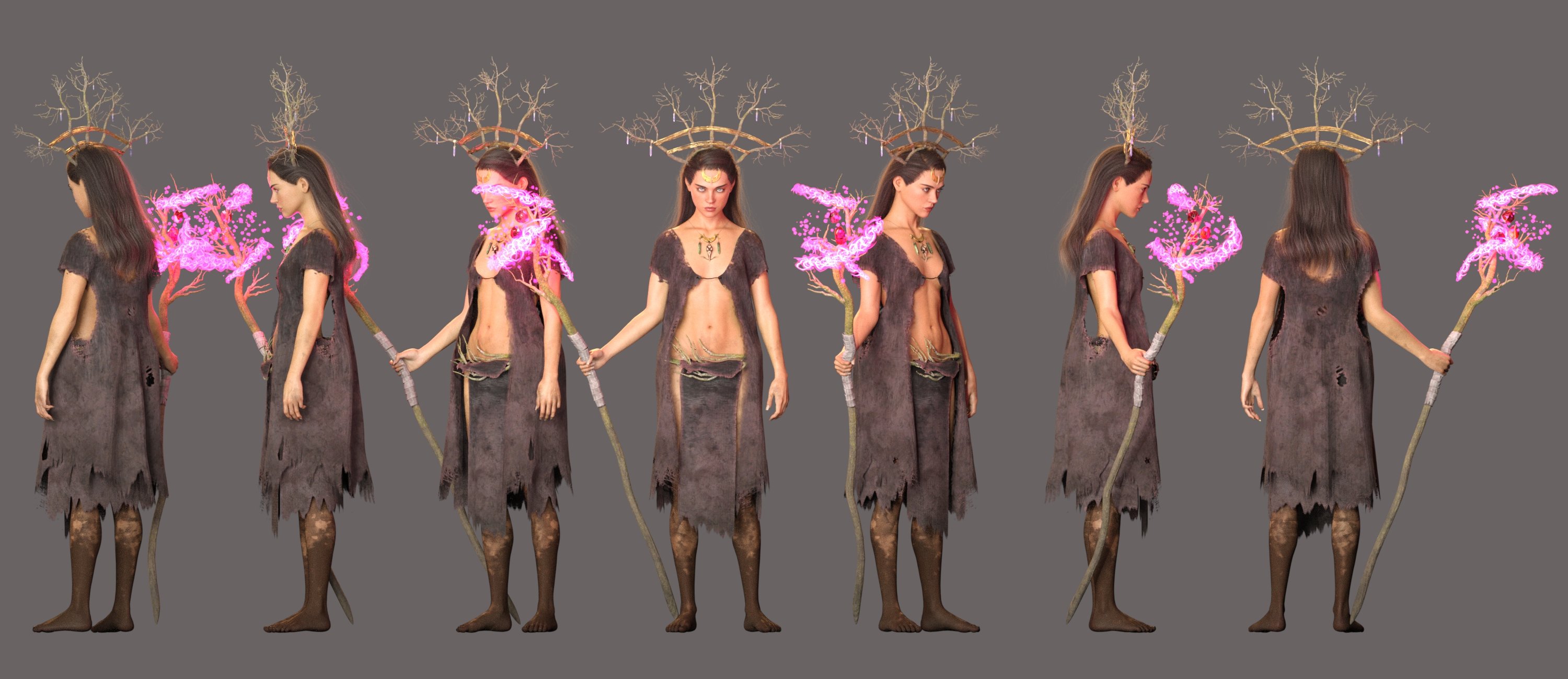 dForce Woodland Witch Outfit for Genesis 8.1 Females dForce Woodland Witch Outfit for Genesis 8.1 Females by: JoeQuick, 3D Models by Daz 3D