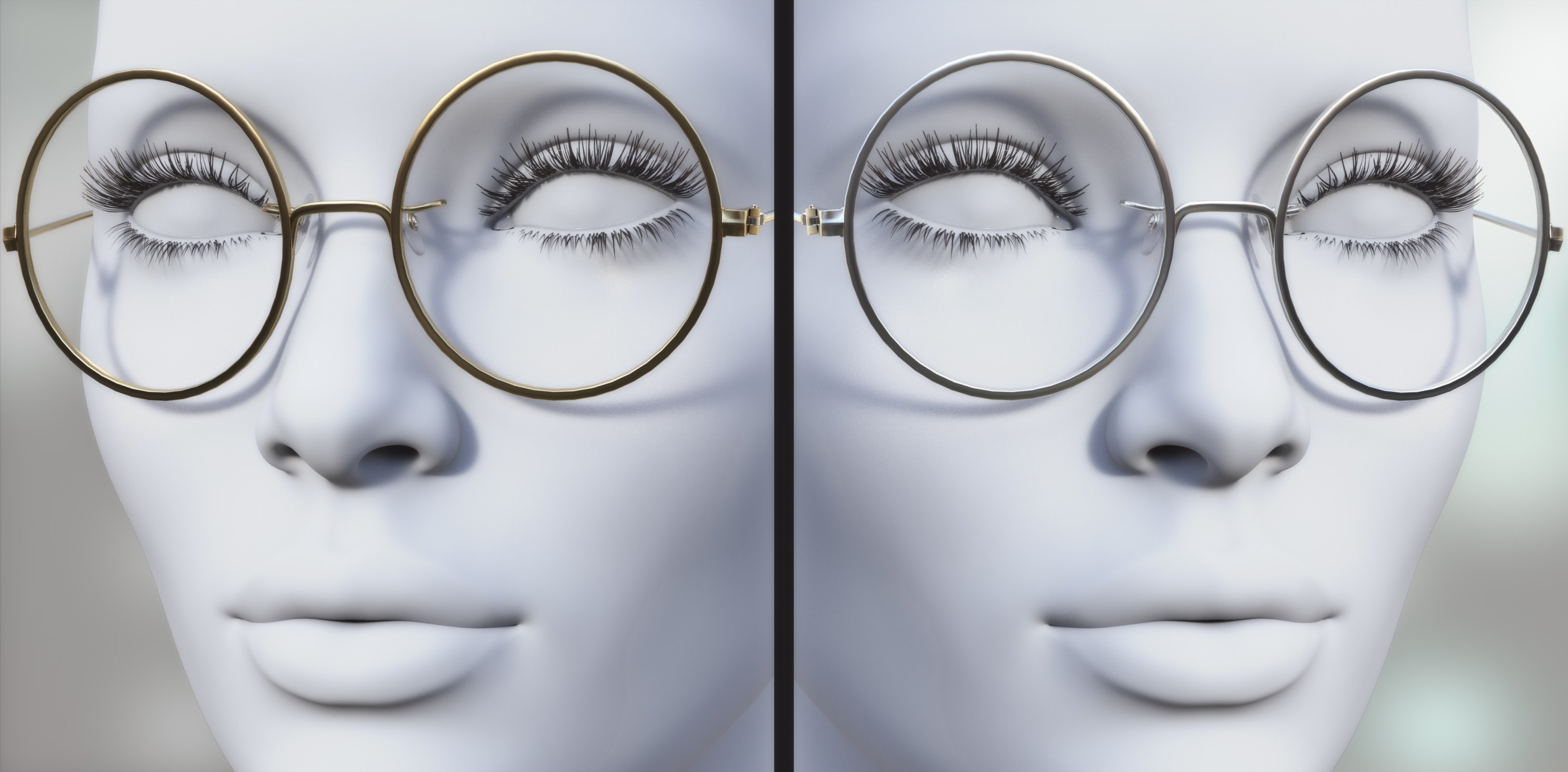 Essential Glasses by: Neikdian, 3D Models by Daz 3D