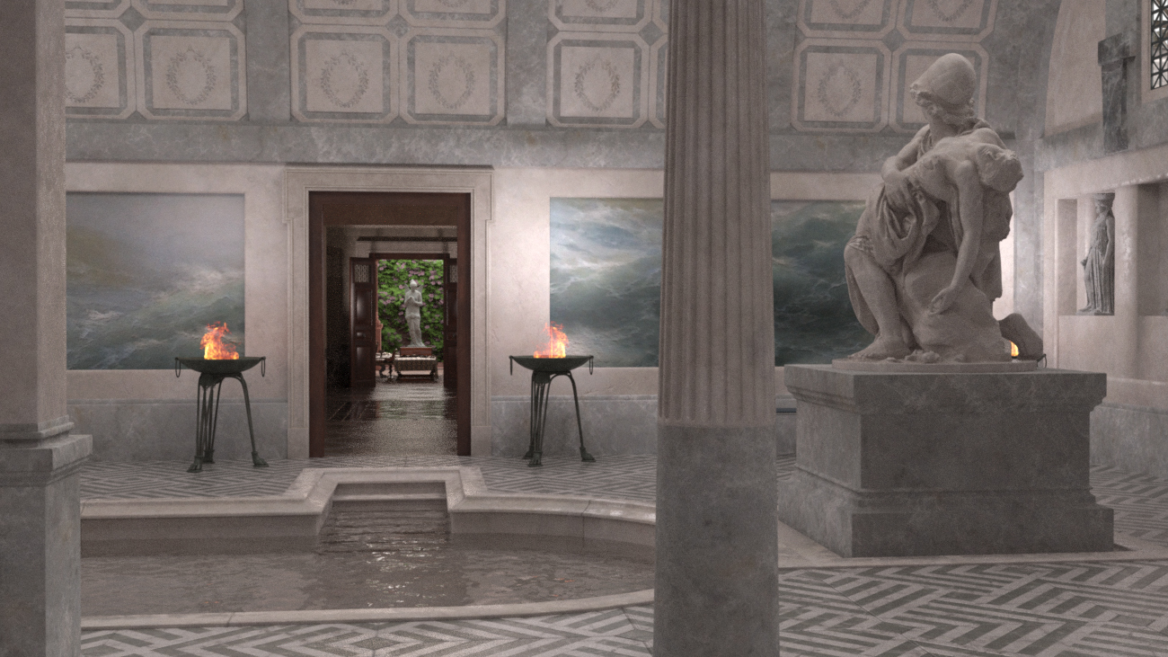 The Domus of Victory Bath and Triclinium The Domus of Victory Bath and Triclinium by: Deepsea, 3D Models by Daz 3D