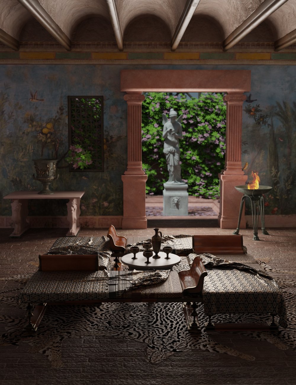 The Domus of Victory Bath and Triclinium The Domus of Victory Bath and Triclinium by: Deepsea, 3D Models by Daz 3D
