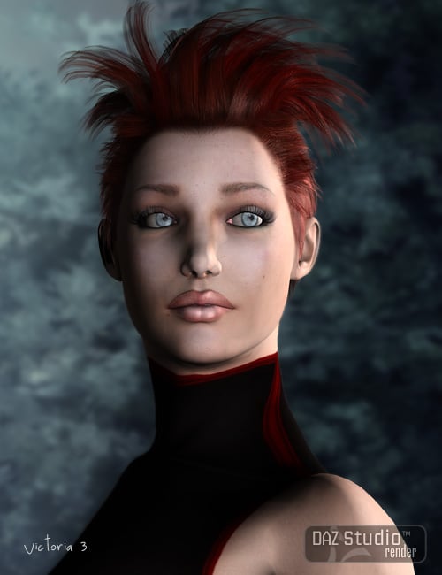 Qain Hair Qain Hair by: AprilYSH, 3D Models by Daz 3D