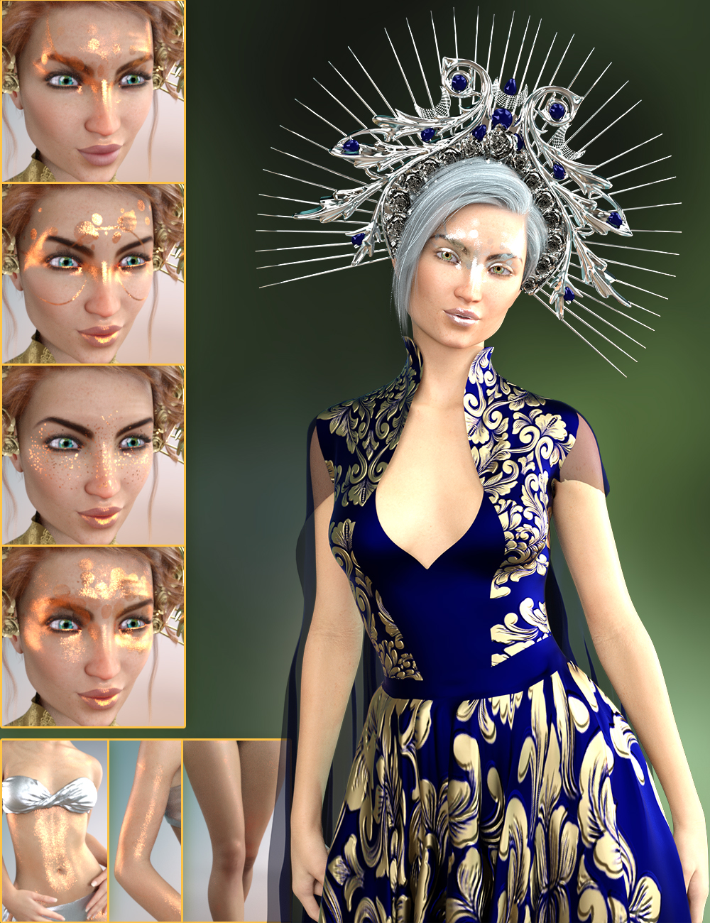 Morgany for Genesis 8.1 Female by: SpookieLilOnehotlilme74, 3D Models by Daz 3D