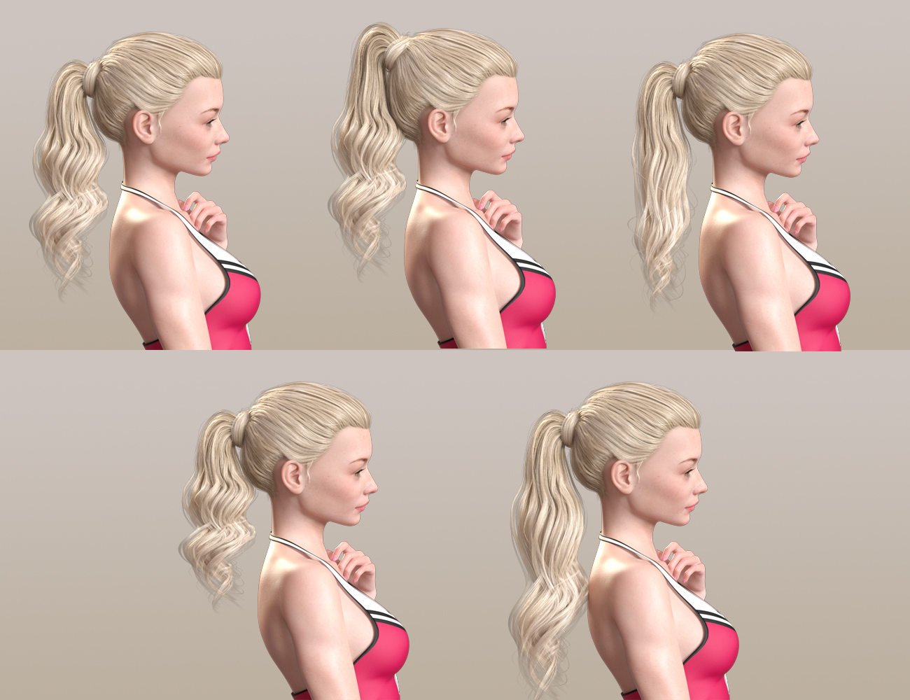 Active Training Ponytail for Genesis 8.1 Females Active Training Ponytail for Genesis 8.1 Females by: Blue Rabbit, 3D Models by Daz 3D