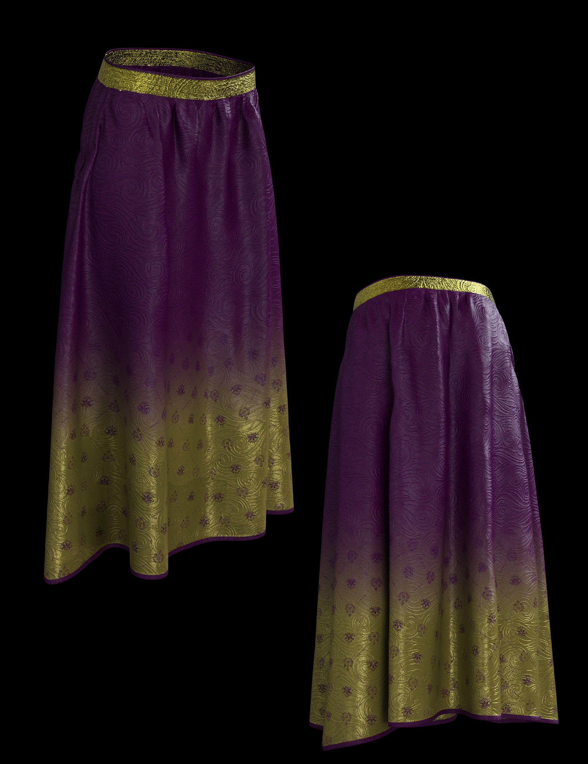 Elena Dark Queen Outfit dForce Skirt for Genesis 8 and 8.1 Females Elena Dark Queen Outfit dForce Skirt for Genesis 8 and 8.1 Females by: Beautyworks, 3D Models by Daz 3D
