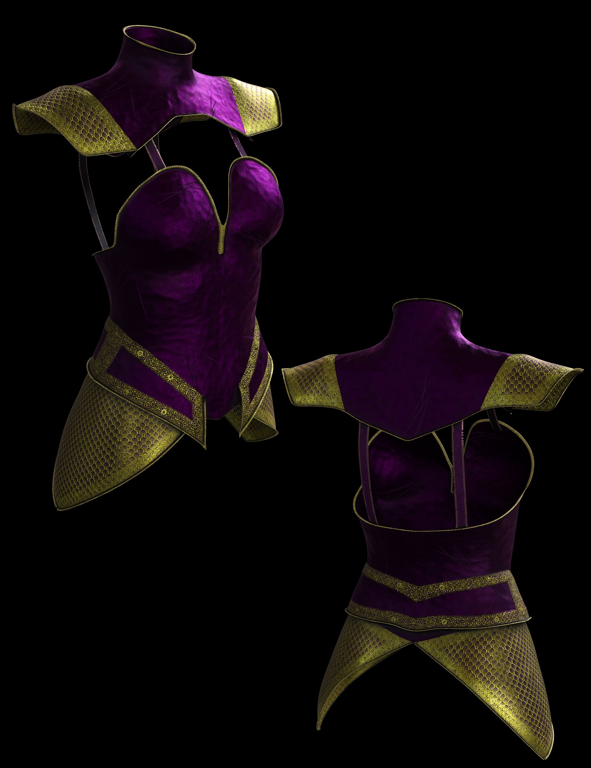 Elena Dark Queen Outfit Armor for Genesis 8 and 8.1 Females Elena Dark Queen Outfit Armor for Genesis 8 and 8.1 Females by: Beautyworks, 3D Models by Daz 3D