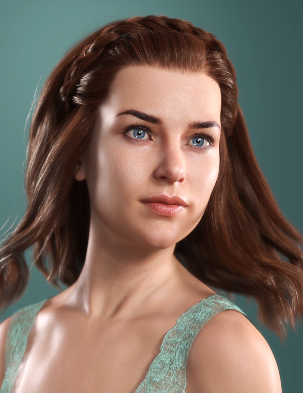 SP Hair 019 for Genesis 3 and 8 Females by: Sarah Payne, 3D Models by Daz 3D