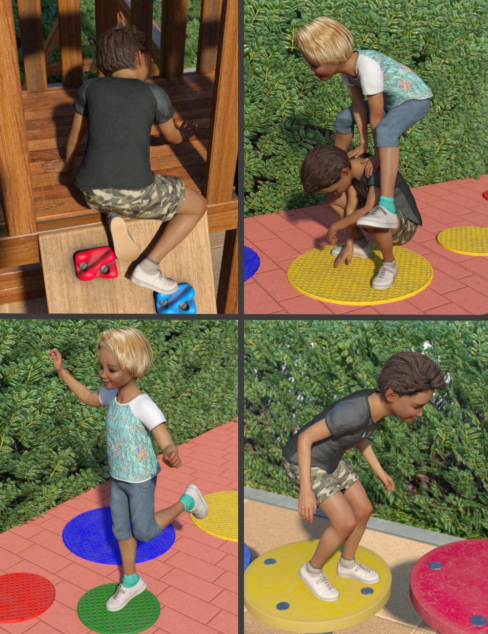 Kids Zone Poses for Genesis 8.1 Male and Genesis 8.1 Female Kids Zone Poses for Genesis 8.1 Male and Genesis 8.1 Female by: petipet, 3D Models by Daz 3D