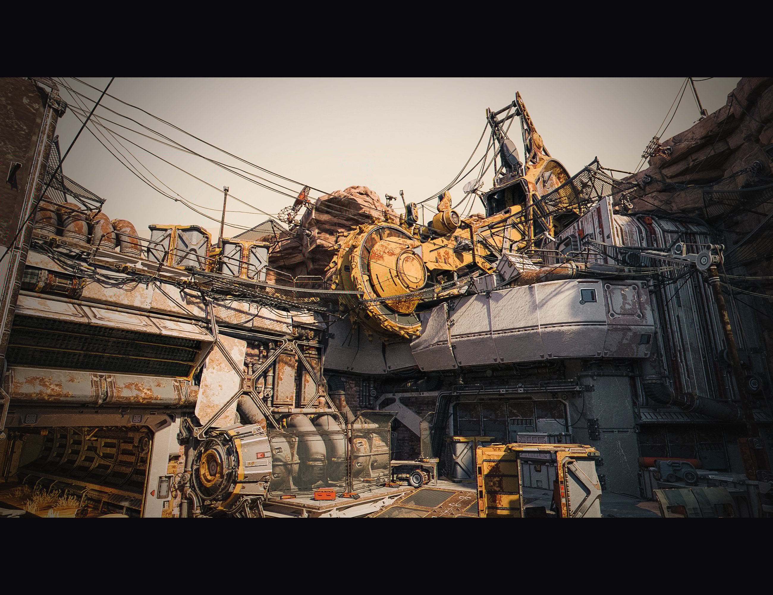 Sci-Fi Rusty Railyard Sci-Fi Rusty Railyard by: PolishDekogon Studios, 3D Models by Daz 3D