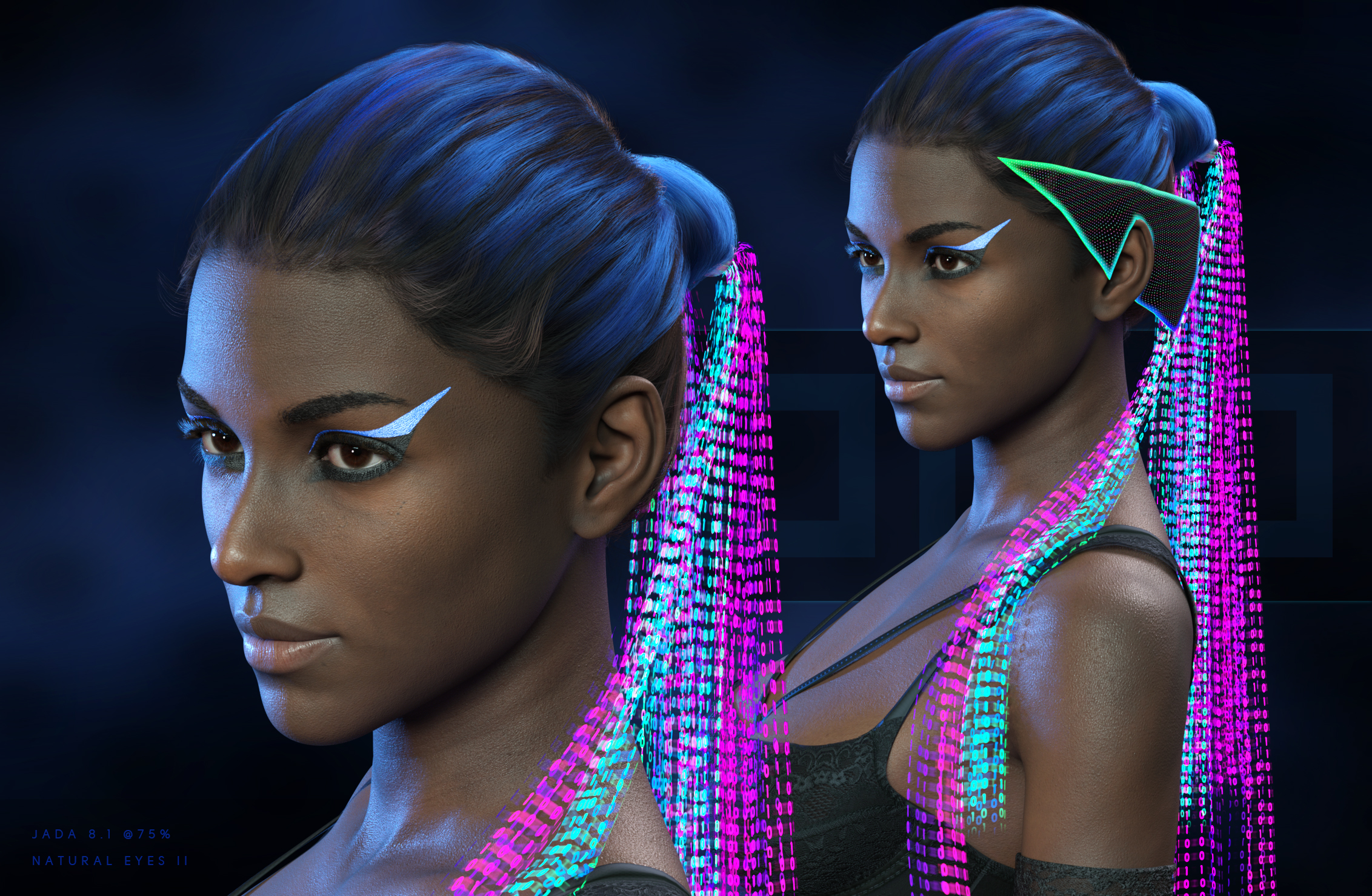 dForce Fierce Tales Hair for Genesis 3, 8, and 8.1 Females dForce Fierce Tales Hair for Genesis 3, 8, and 8.1 Females by: chevybabe25, 3D Models by Daz 3D