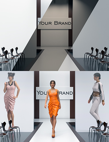 Runway for Fashion Show by: Havanalibere, 3D Models by Daz 3D