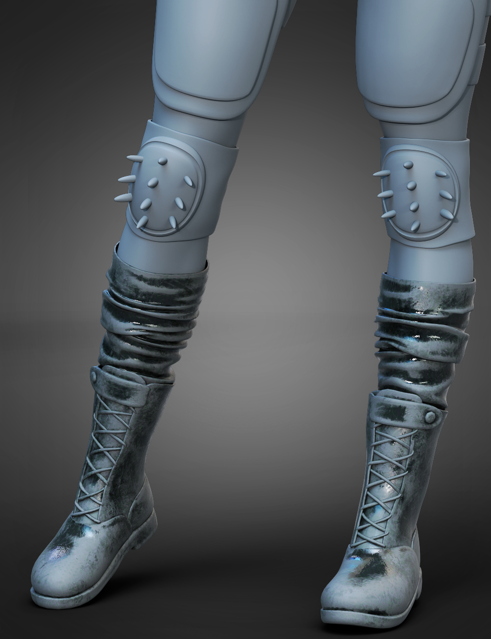 Urban Battle Boots for Genesis 8.1 Females Urban Battle Boots for Genesis 8.1 Females by: Yura, 3D Models by Daz 3D