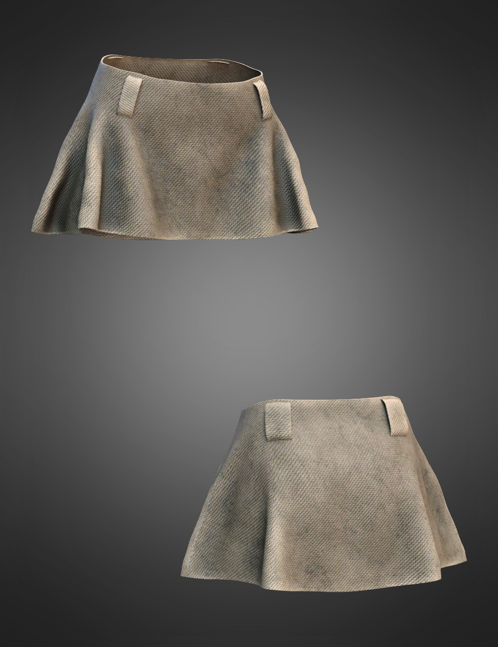 Urban Battle Skirt for Genesis 8.1 Females by: Yura, 3D Models by Daz 3D