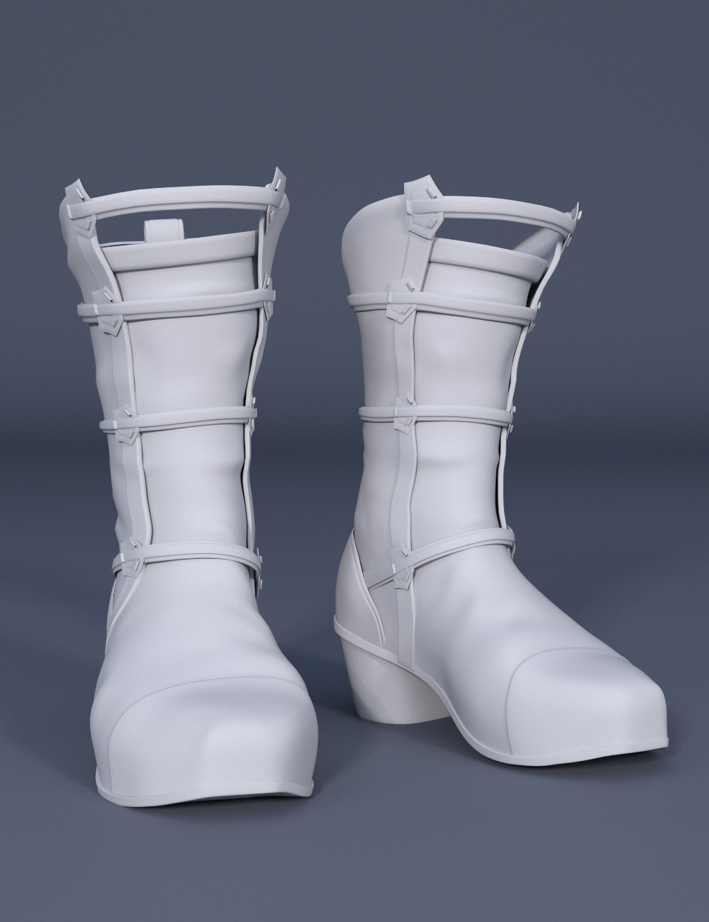 Futuristic Formal Outfit Boots for Genesis 8 and 8.1 Males by: Barbara BrundonUmblefuglyAnna Benjamin, 3D Models by Daz 3D