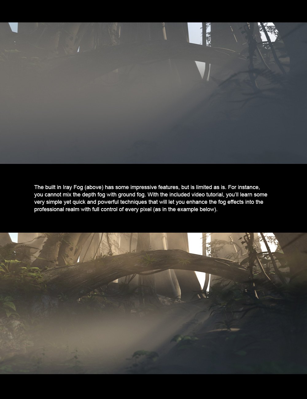 Quick Iray Fog Presets and Video Tutorial by: Dreamlight, 3D Models by Daz 3D