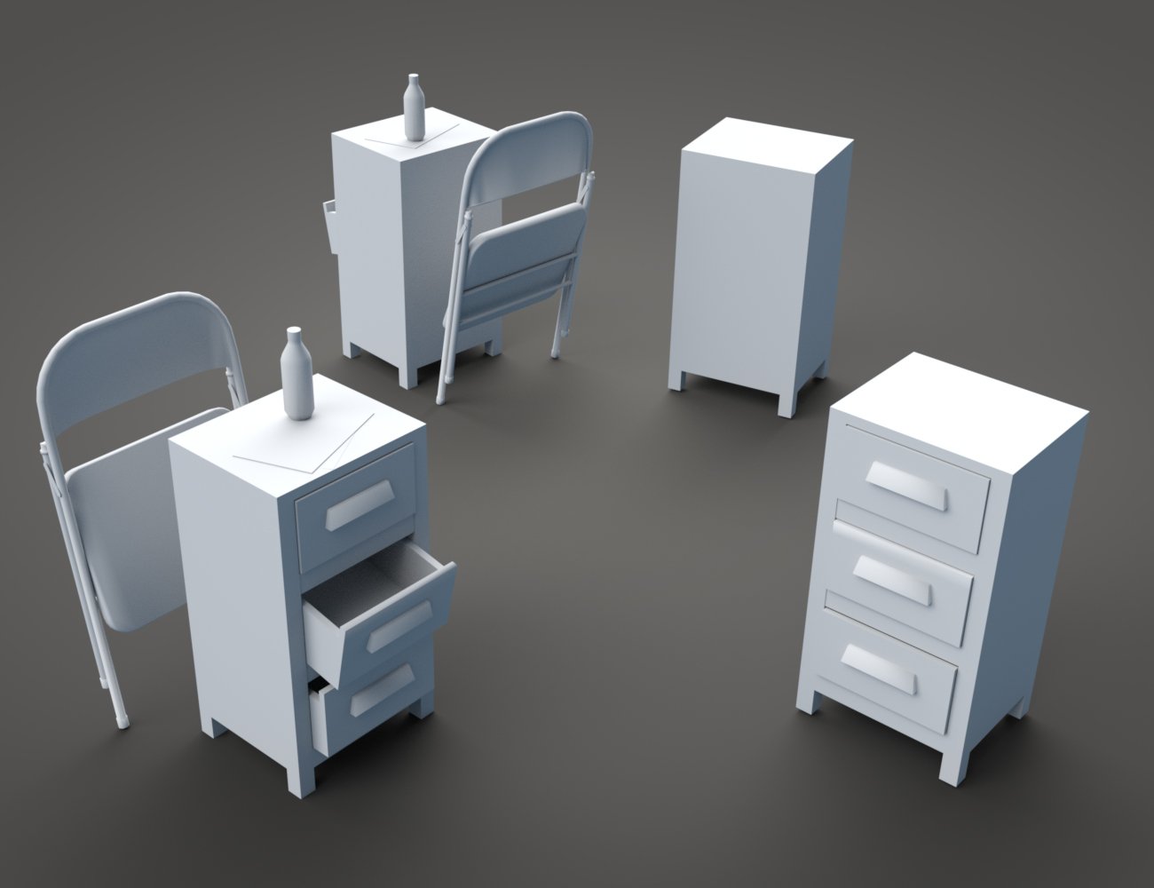 The Safe House Furniture and Decor Props The Safe House Furniture and Decor Props by: Dekogon Studios, 3D Models by Daz 3D