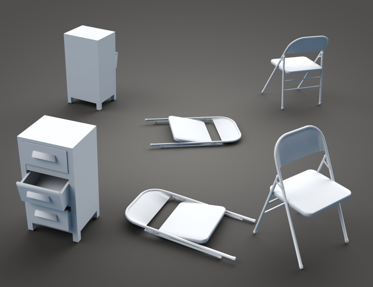 The Safe House Furniture and Decor Props The Safe House Furniture and Decor Props by: Dekogon Studios, 3D Models by Daz 3D