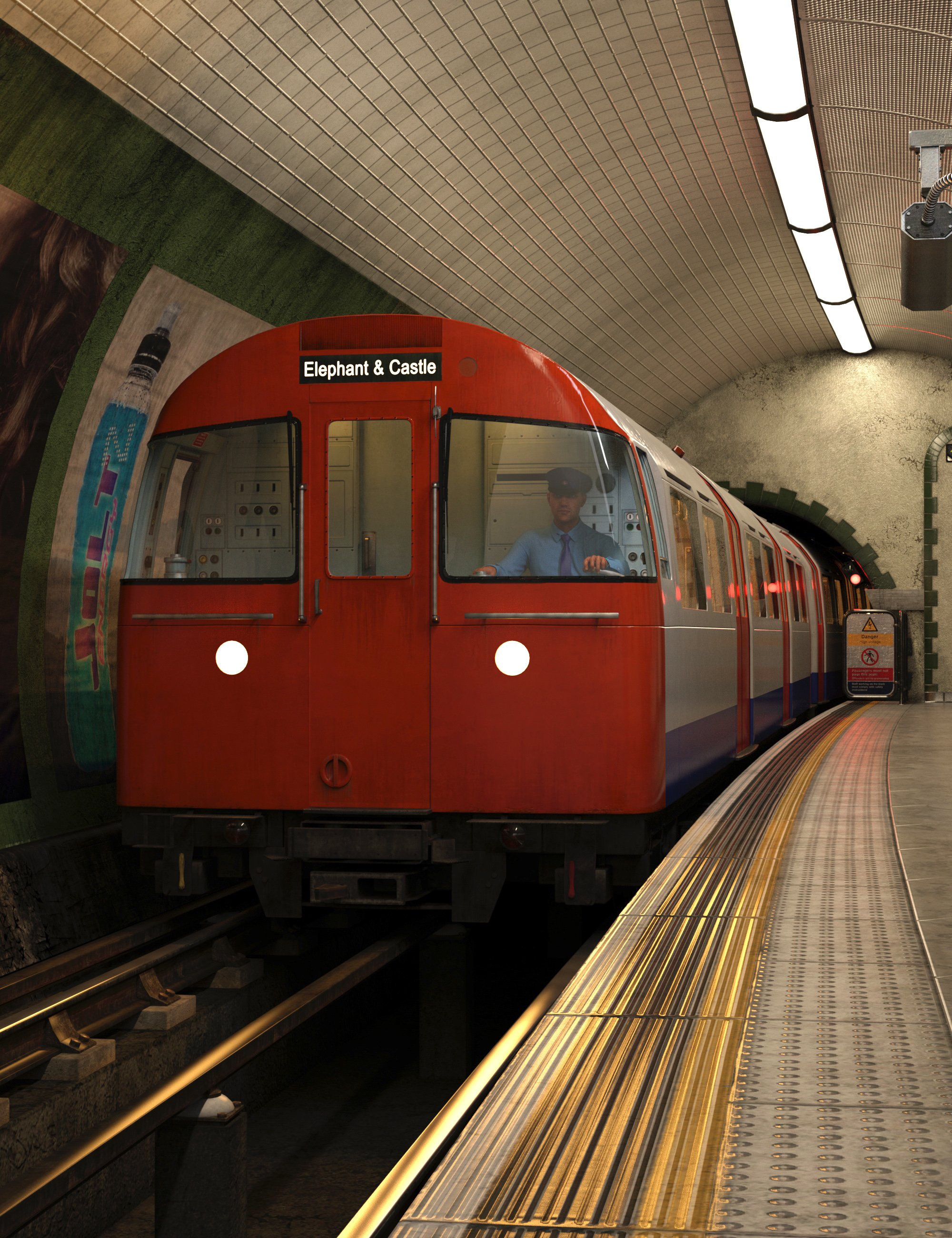 The Tube Train | Daz 3D