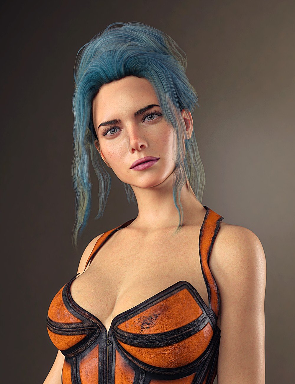 SC Rebecca HD for Genesis 8.1 Female by: Second-Circle, 3D Models by Daz 3D