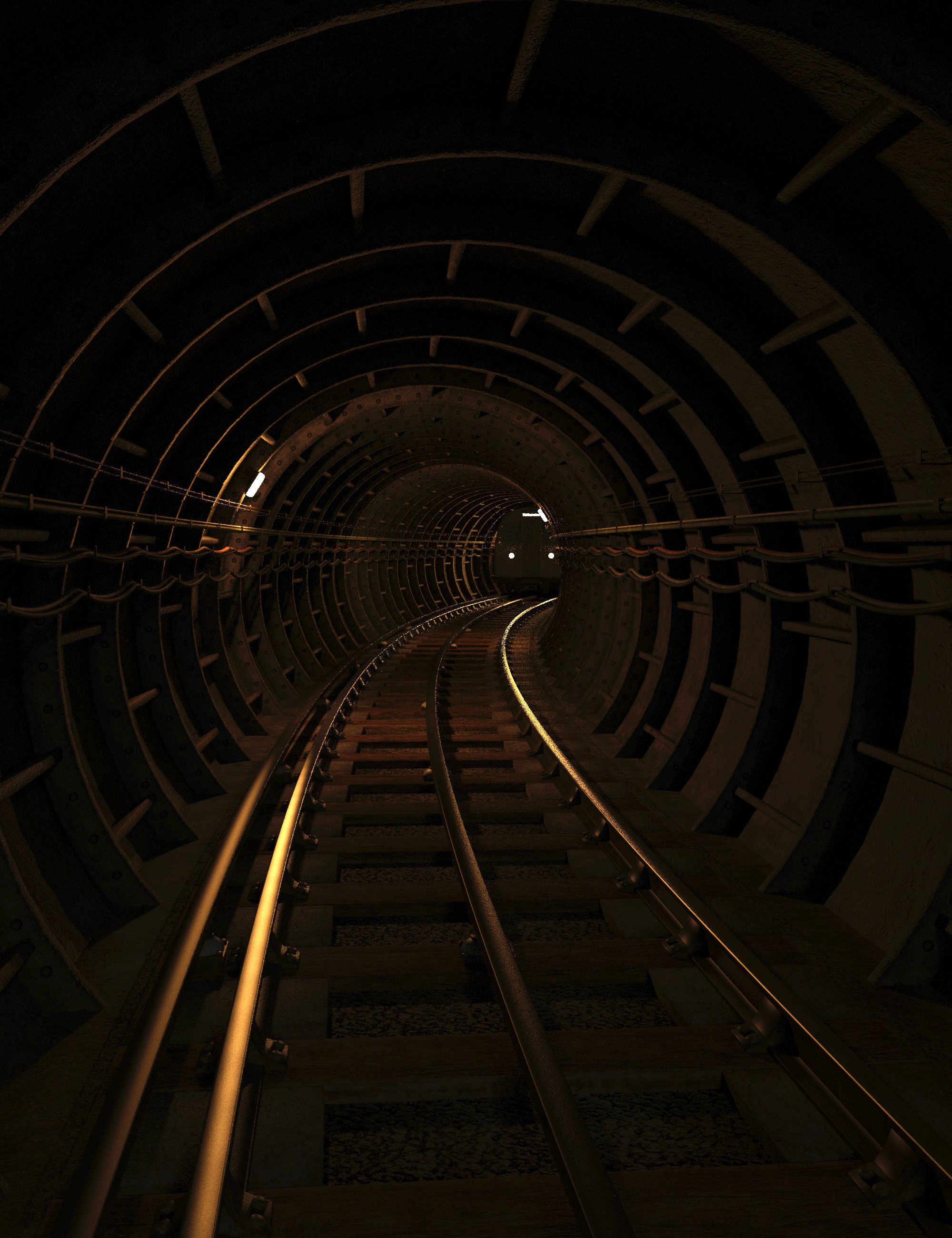 The Tube Station Daz 3D