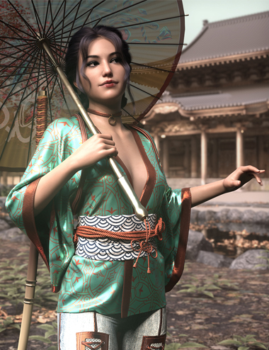 Doku Sakura HD Outfit Textures by: Luthbellina, 3D Models by Daz 3D