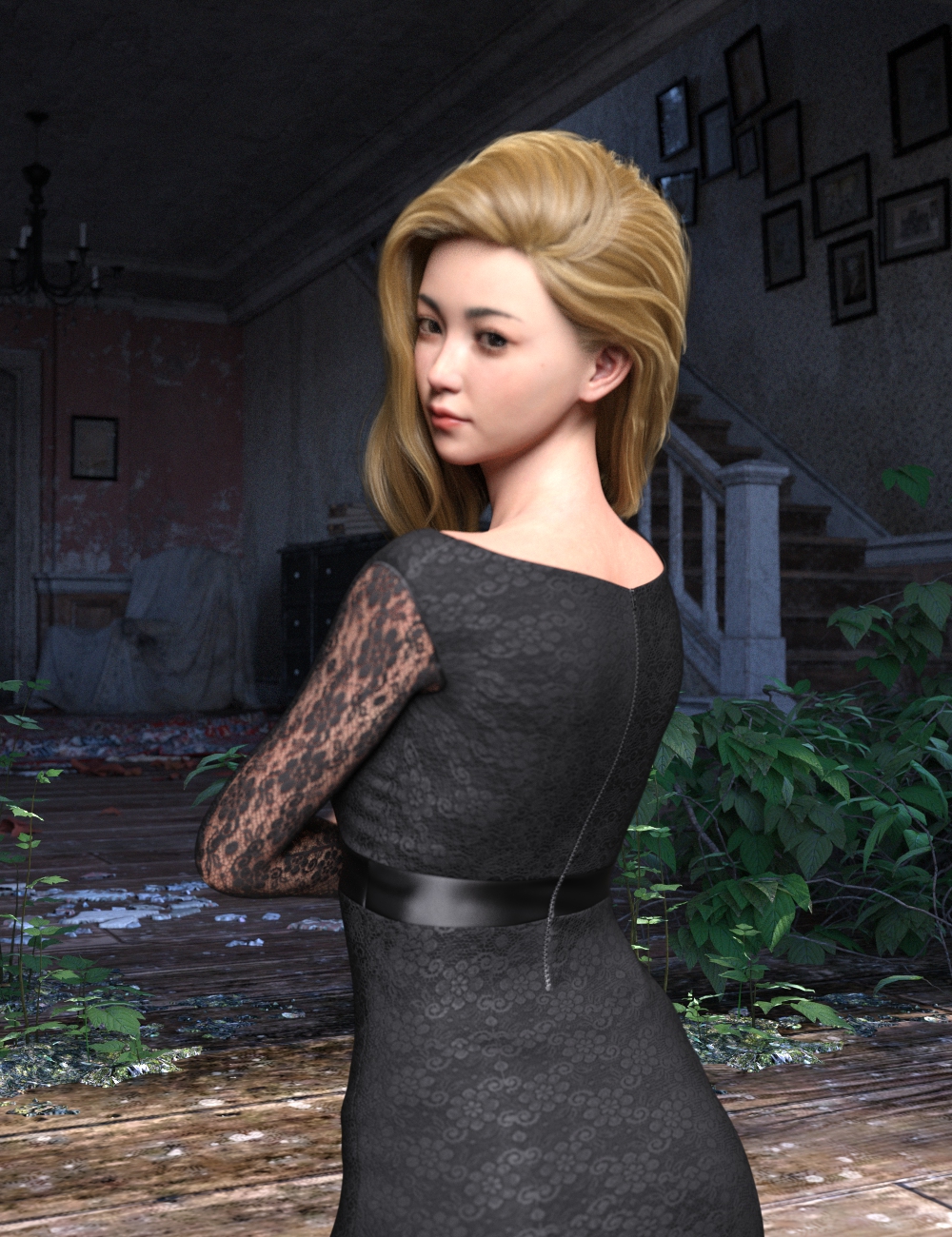 Laoba for Genesis 8.1 Female by: Ergou, 3D Models by Daz 3D