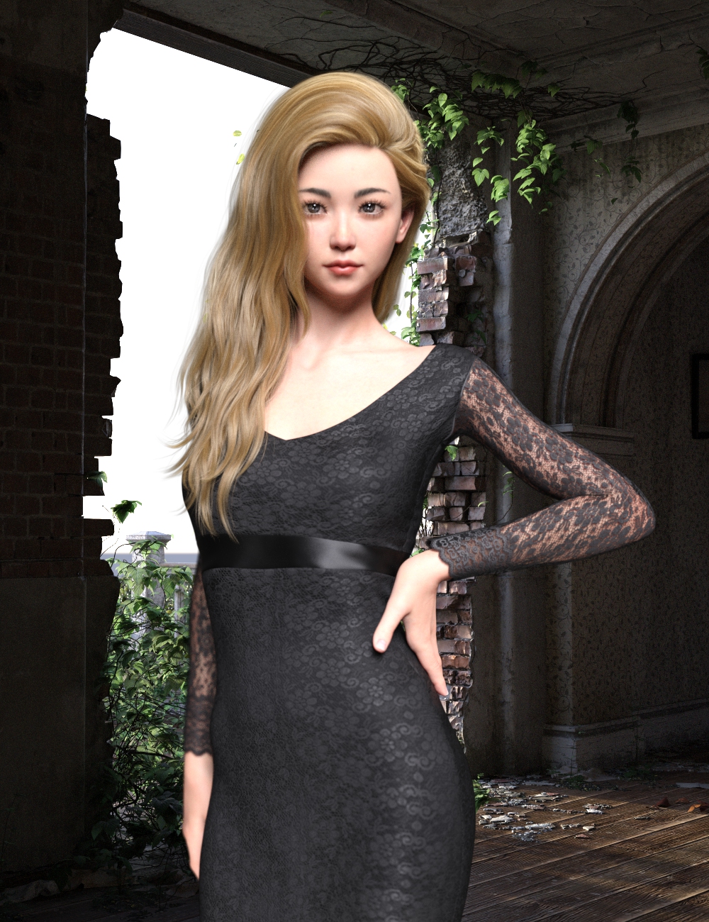 Laoba for Genesis 8.1 Female by: Ergou, 3D Models by Daz 3D