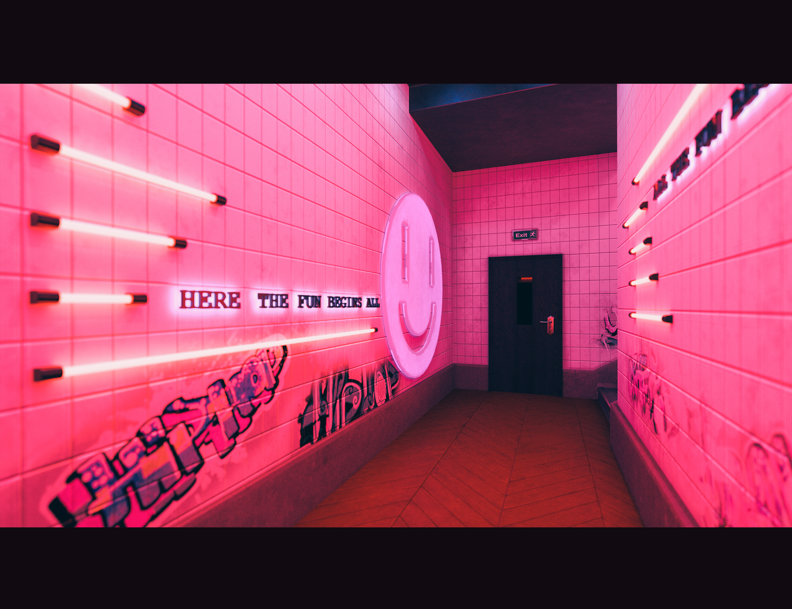 The Neon Bar Environment Bundle | Daz 3D
