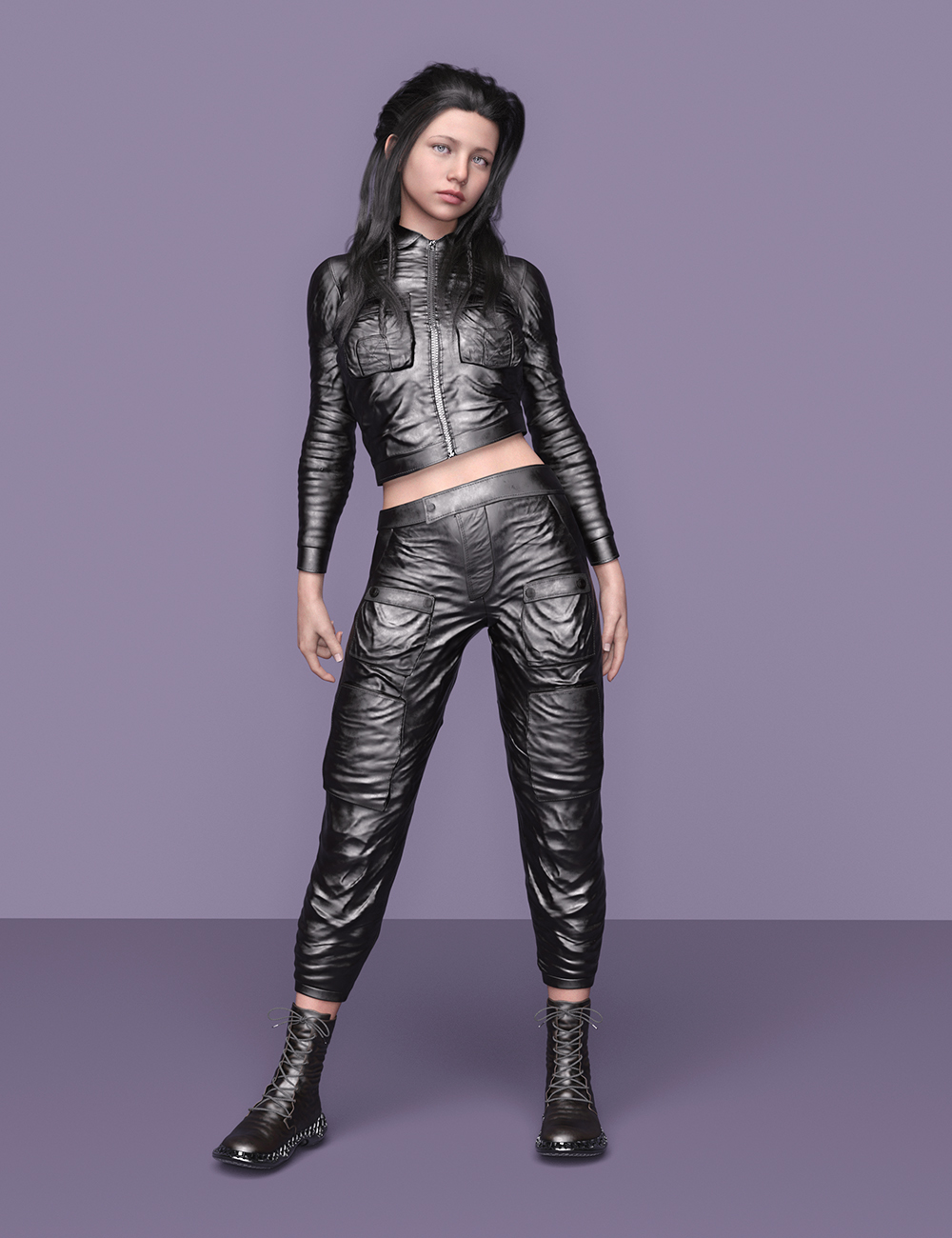 HH Suit for 8.1 Females by: Sprite, 3D Models by Daz 3D