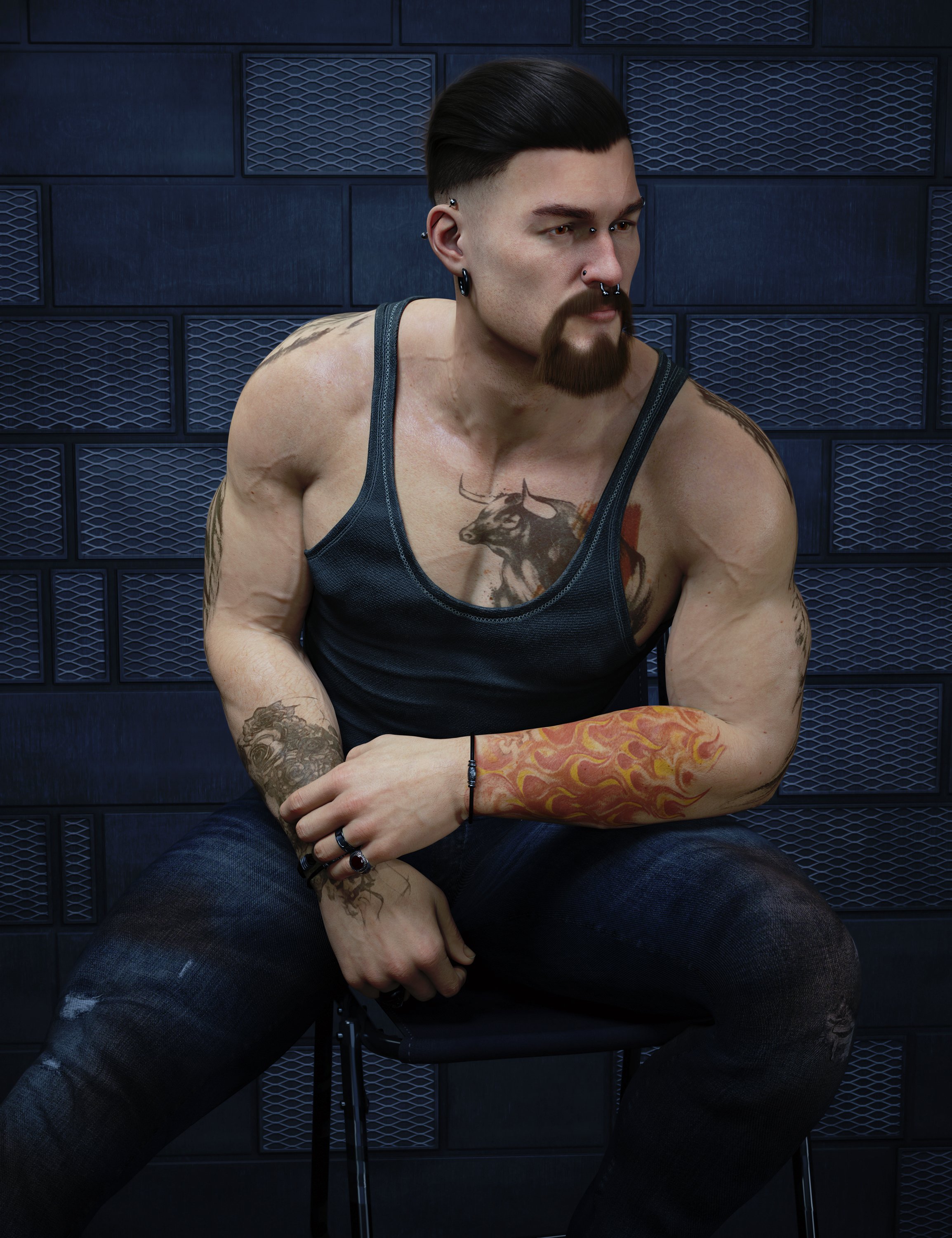 Taurus HD for Genesis 8.1 Male Taurus HD for Genesis 8.1 Male by: MorrisEmrys, 3D Models by Daz 3D