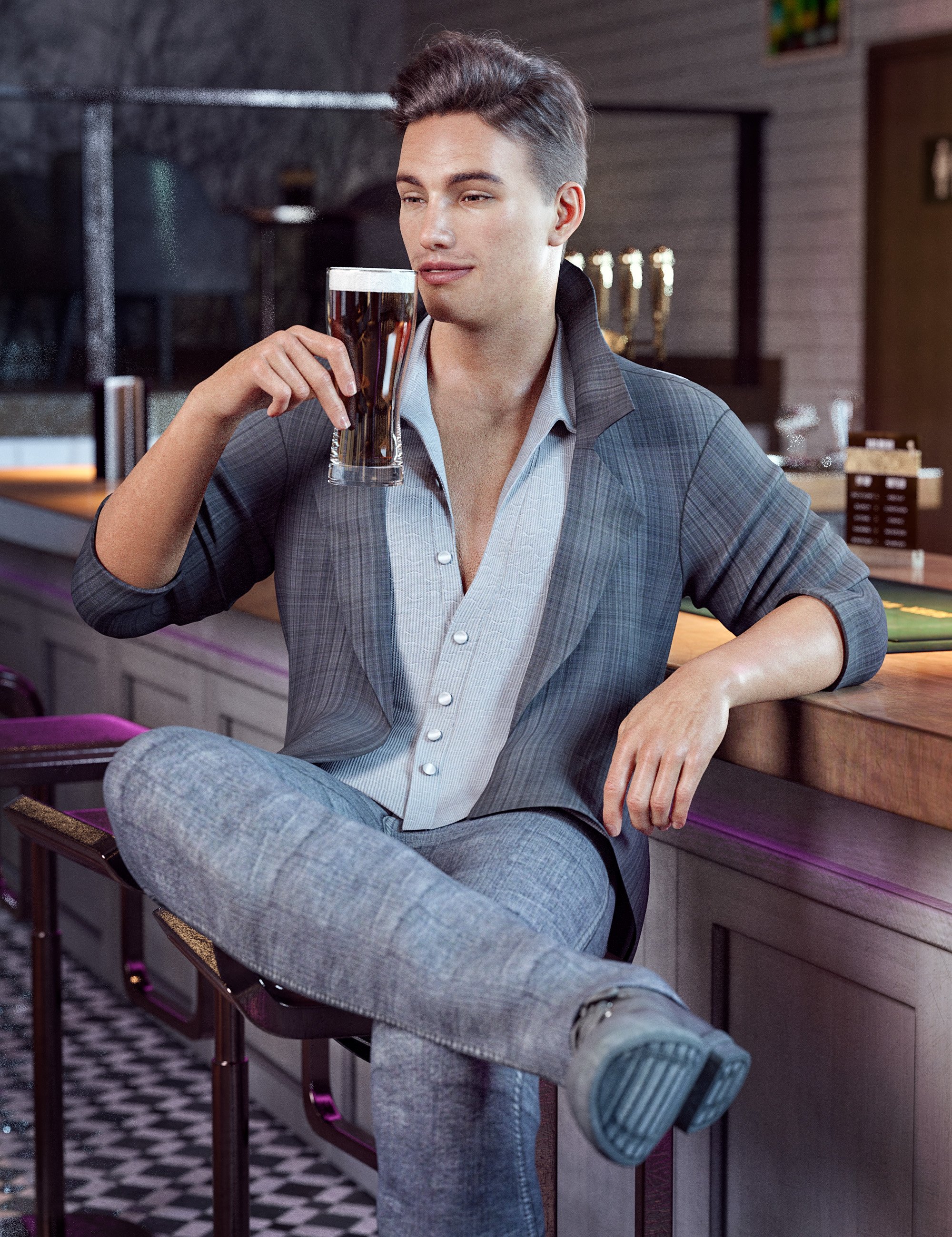 Z Drink Up Props and Poses Collection for Genesis 8 and 8.1 Z Drink Up Props and Poses Collection for Genesis 8 and 8.1 by: Zeddicuss, 3D Models by Daz 3D