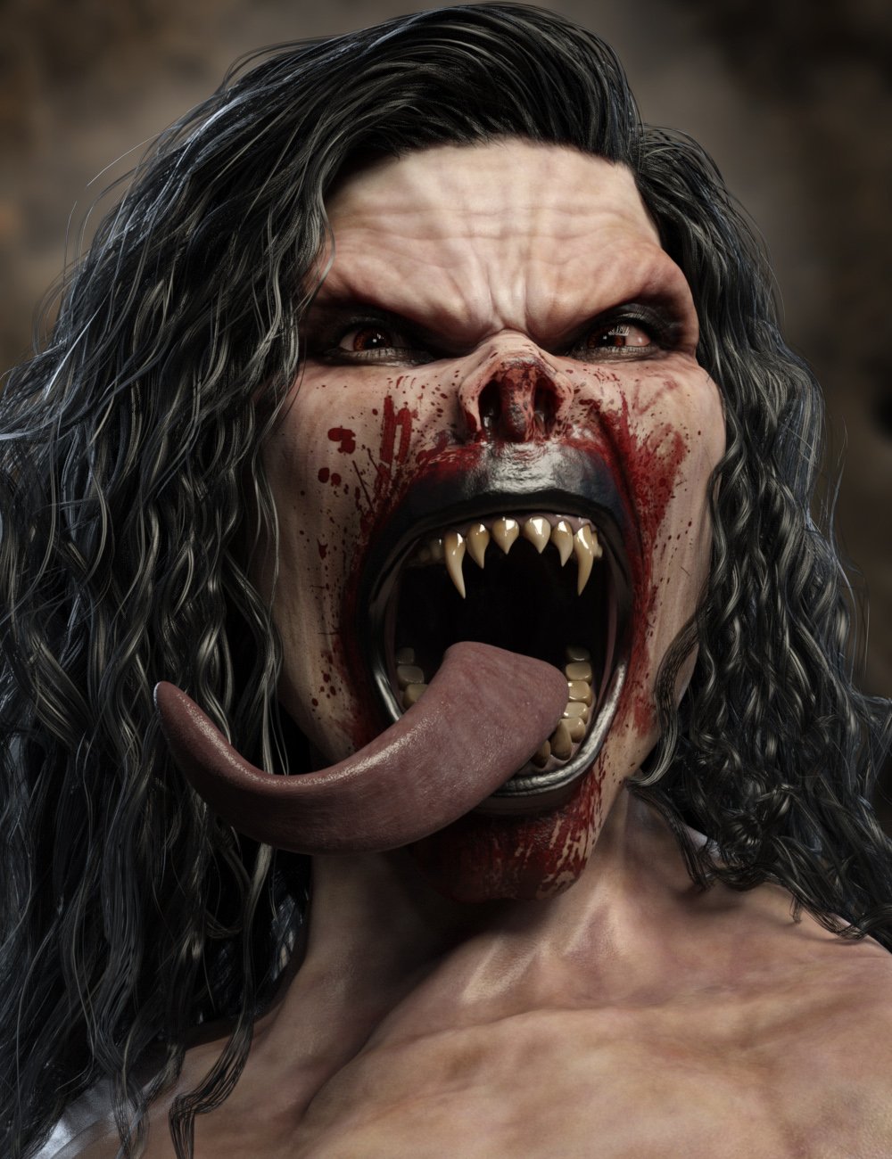Strygia Vampire for Genesis 8.1 Male by: RawArt, 3D Models by Daz 3D