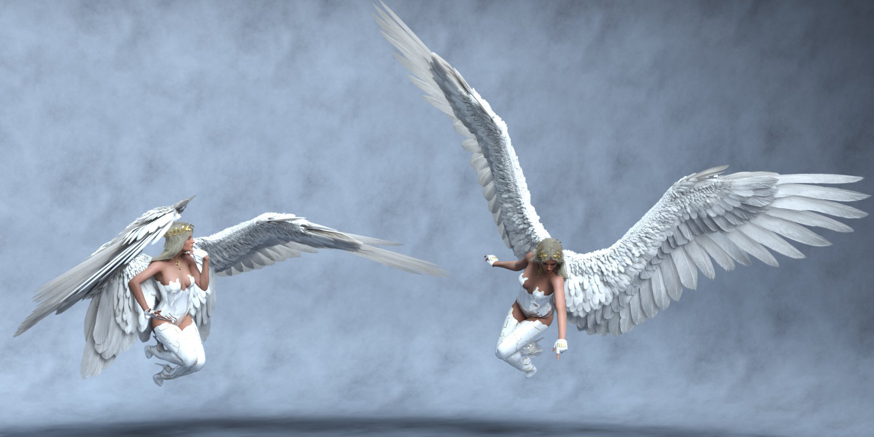 angel wings daz3d