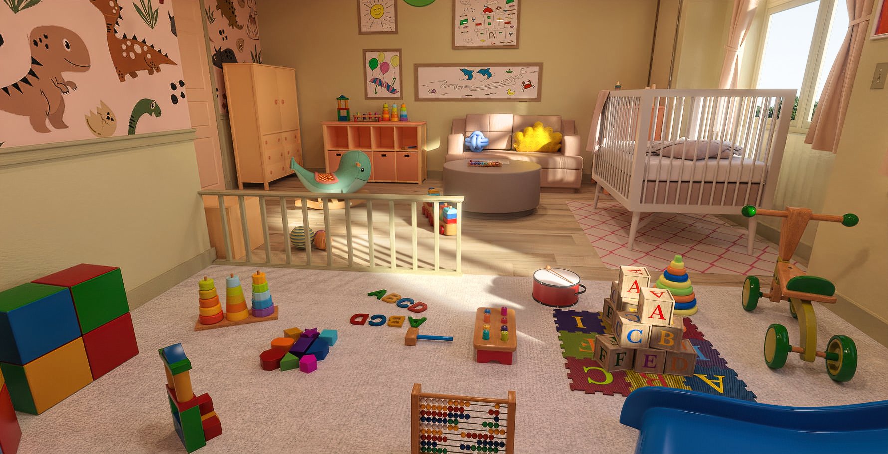 FG Nursery Room | Daz 3D