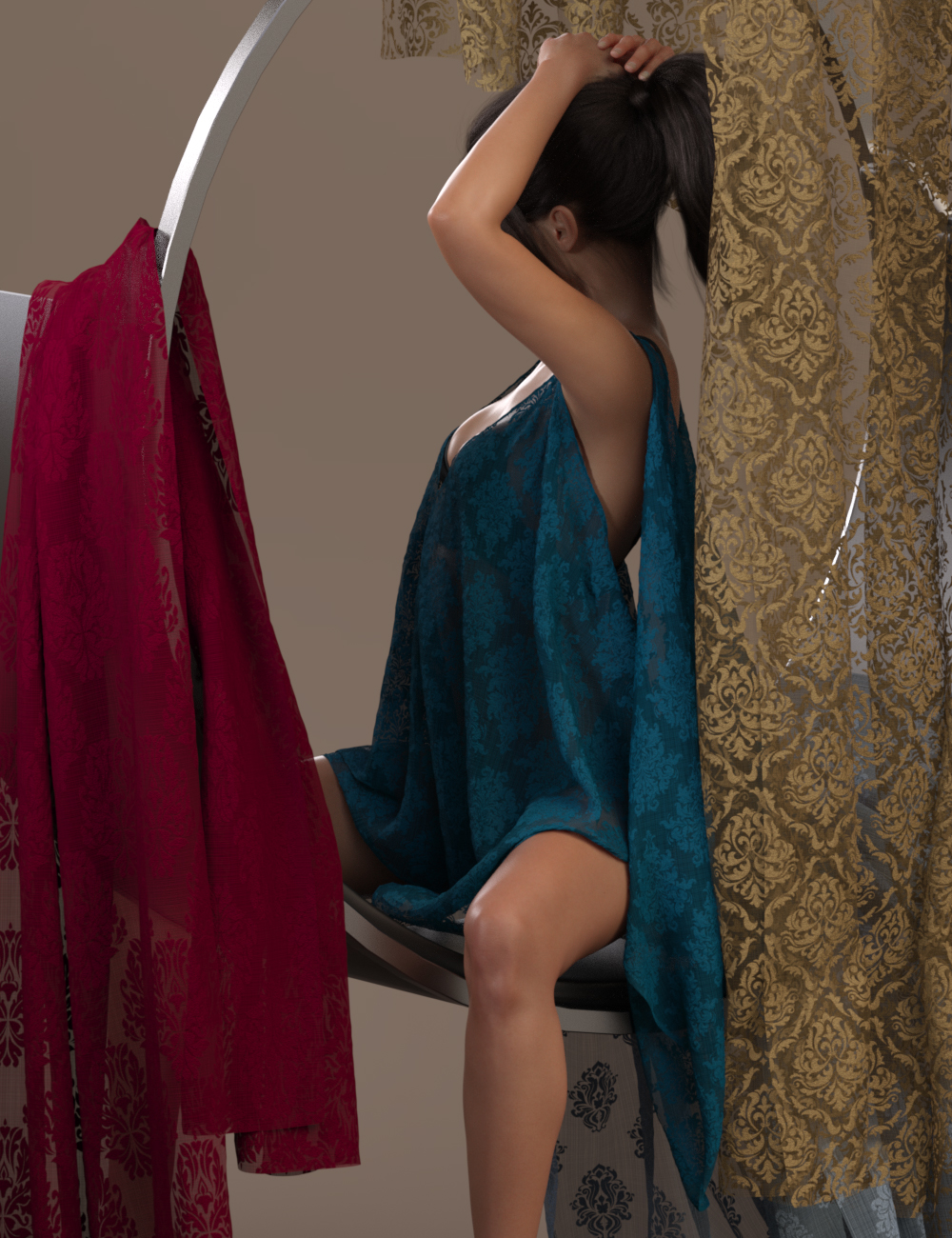 Damask Chenille Shaders Damask Chenille Shaders by: Atenais, 3D Models by Daz 3D