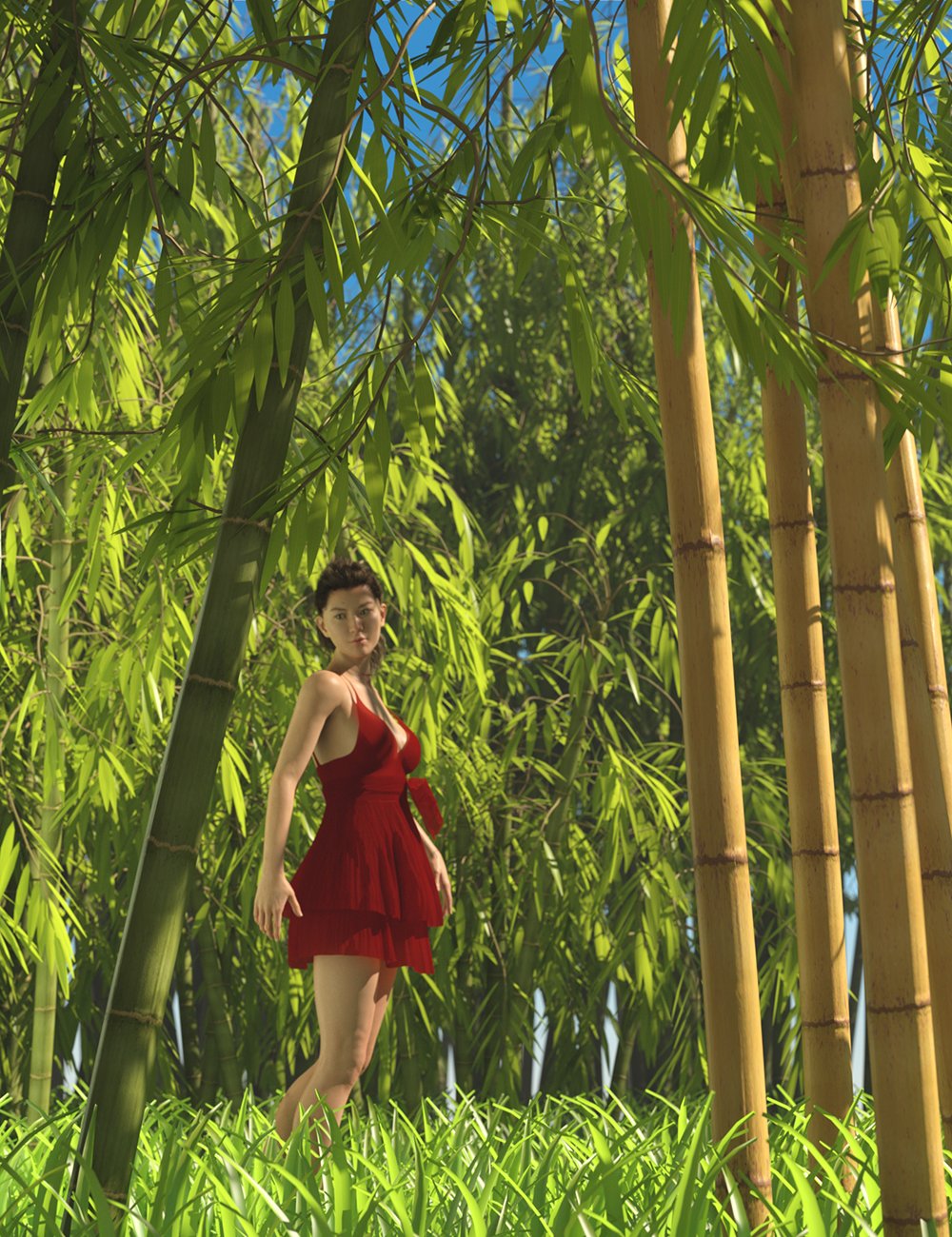 Predatron Bamboo Plants by: Predatron, 3D Models by Daz 3D