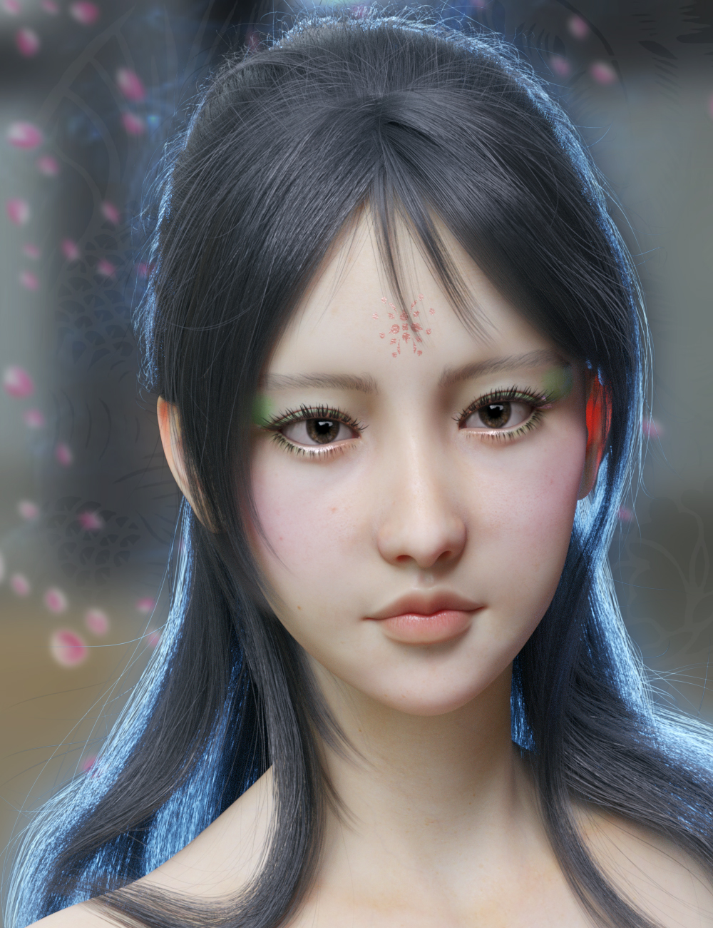 Vo Diao Chan for Genesis 8.1 Female by: VOOTW, 3D Models by Daz 3D