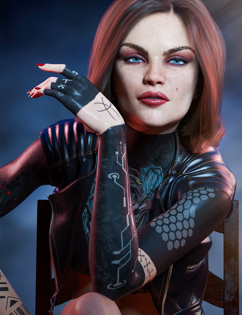 Zazie for Genesis 8.1 Female Zazie for Genesis 8.1 Female by: Colm Jackson, 3D Models by Daz 3D