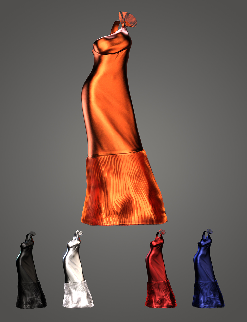 Red Carpet Formal Outfit dForce Dress for Genesis 8 Females by: Barbara BrundonUmblefuglyShox-Design, 3D Models by Daz 3D