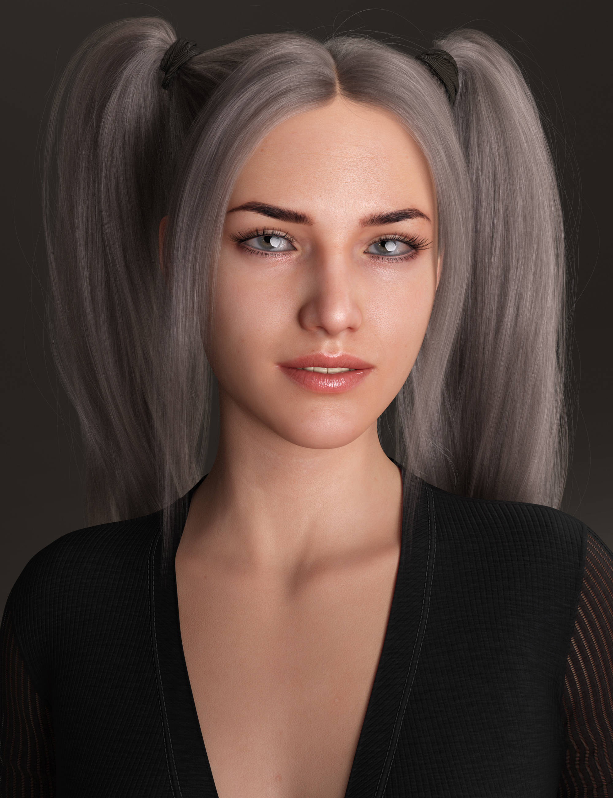 Turbulent Pigtails Hair For Genesis 8 And 8 1 Females Daz 3D Turbulent Pigtails Hair For Genesis 8 And 8 1 Females Daz 3D