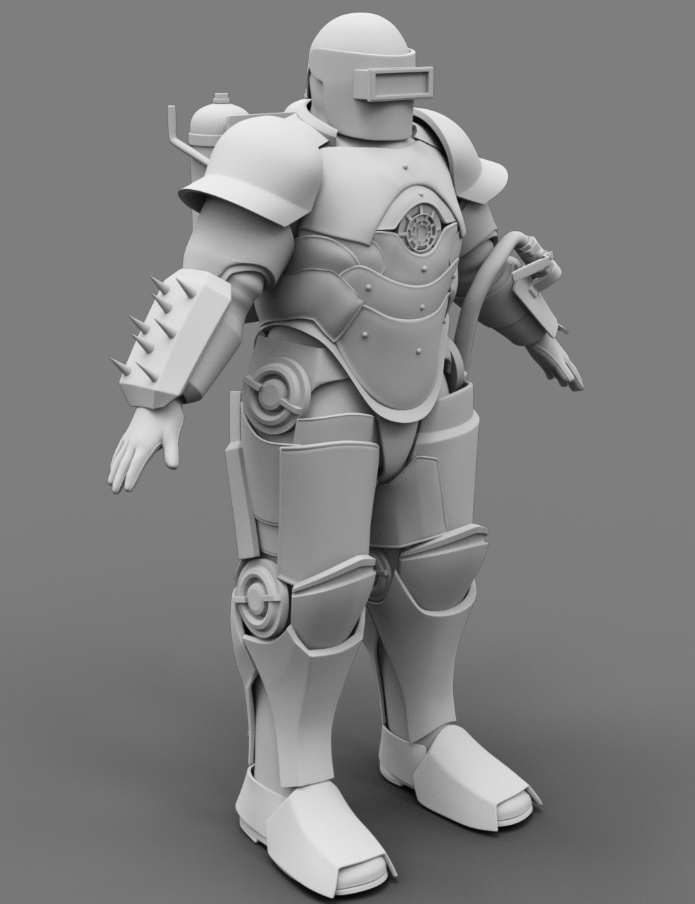 Juggernaut for Genesis 8 and 8.1 Male by: Xivon, 3D Models by Daz 3D