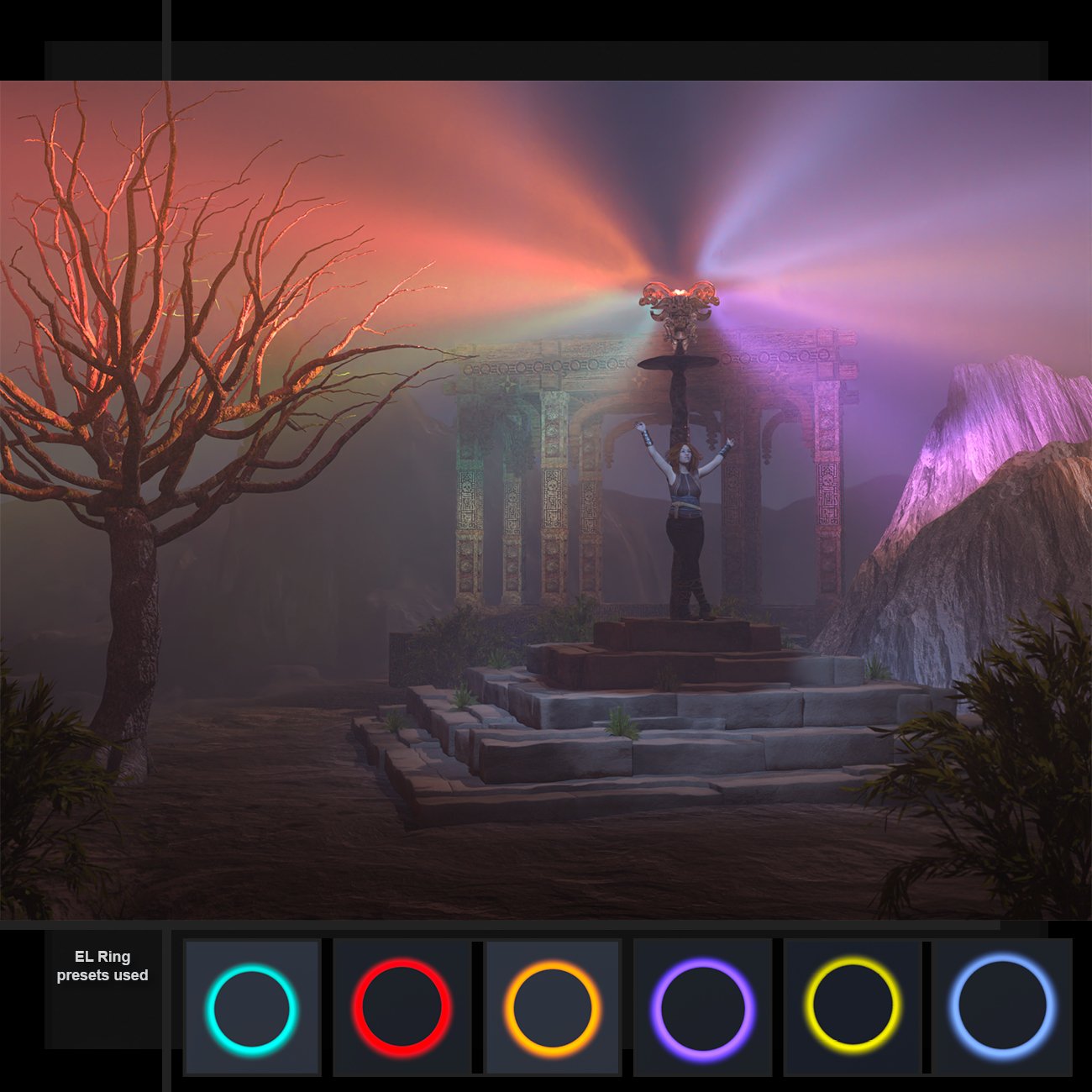Eclipse Lights Eclipse Lights by: Marshian, 3D Models by Daz 3D
