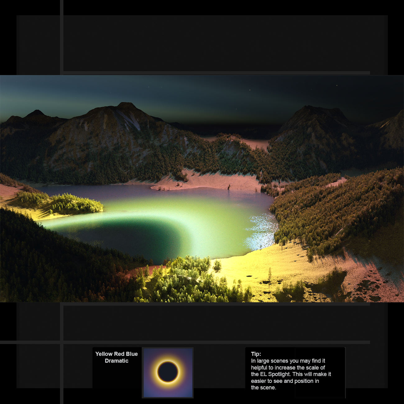 Eclipse Lights by: Marshian, 3D Models by Daz 3D
